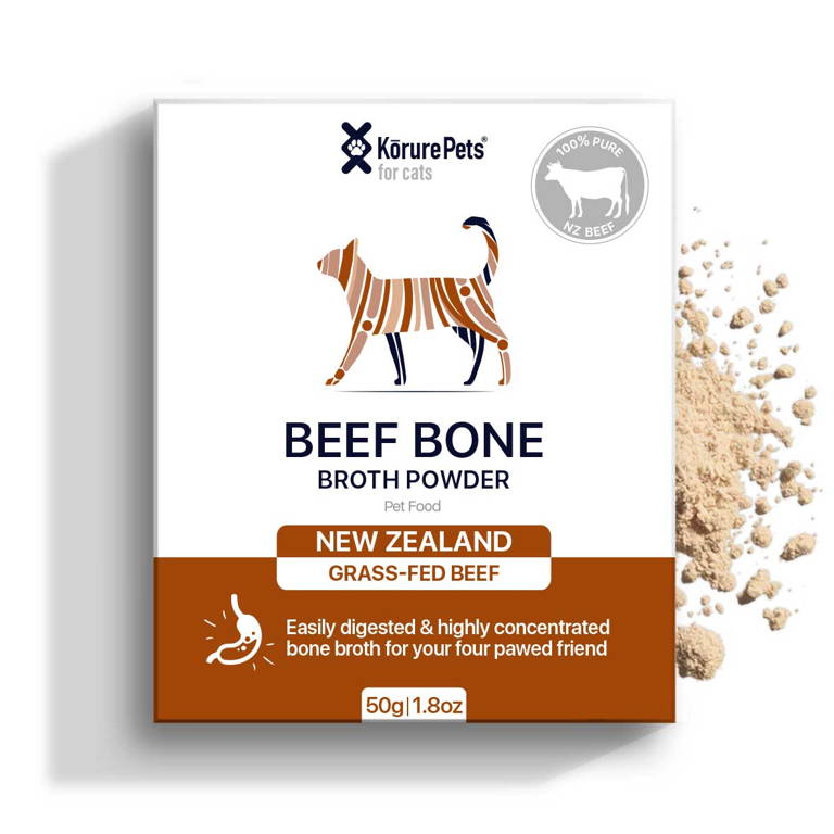 Cat Beef Bone Broth Powder Korure Pets